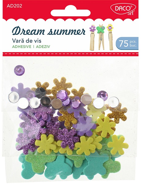 Dekorgumi forma, vegyes Daco "Dream summer"