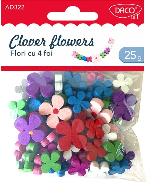 Fa dekoráció, virágok Daco "Clover flowers"
