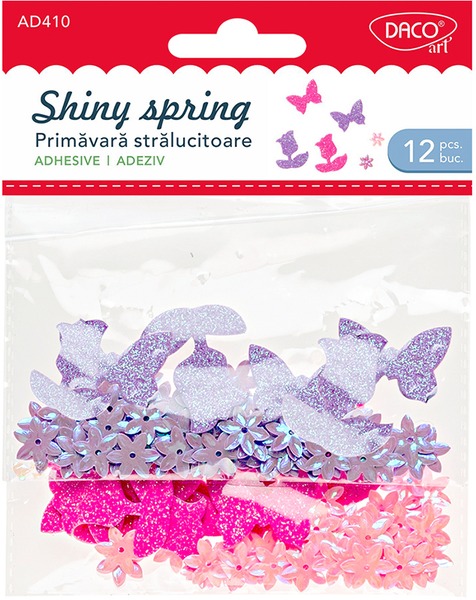 Dekorgumi forma, vegyes Daco "Shiny spring"