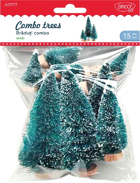 Fa dekoráció, fenyőfa Daco "Combo Trees"