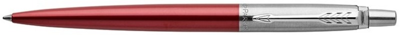 Golyóstoll 1 mm piros, ezüst klip Parker "Royal Jotter" Original