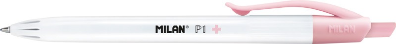 Golyóstoll 1 mm Milan P1 "Antibacterial" piros