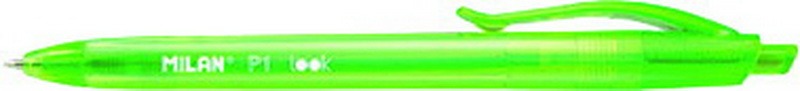 Golyóstoll 1 mm áttetsző zöld Milan P1 "Look" Colours