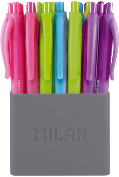 Golyóstoll 1 mm vegyes színek Milan P1 "Touch" Colours