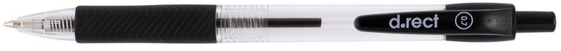 Golyóstoll 0,7 mm d.rect 294 fekete