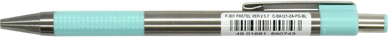 Golyóstoll 0,7 mm pasztell zöld ZEBRA F-301