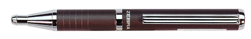 Golyóstoll 0,7 mm szürke ZEBRA SL-F1