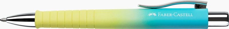 Golyóstoll 0,6 mm Faber-Castell "Poly Ball" Urban "Sunrise" sárga-türkiz
