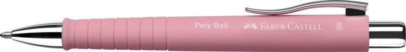 Golyóstoll 0,6 mm Faber-Castell "Poly Ball" rózsa