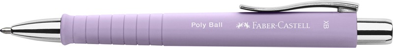 Golyóstoll 0,6 mm Faber-Castell "Poly Ball" lila