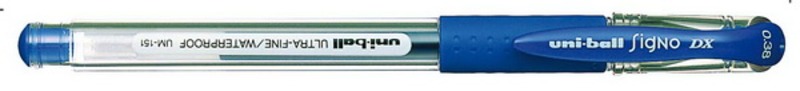 Zseléstoll 0,5 mm Uni "UM-151" kék