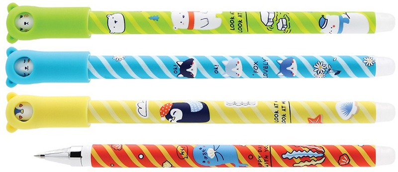 Rollertoll 0,5 mm t&ouml;r&ouml;lhető M&G "iErase" S "Arctic Adventure" k&eacute;k