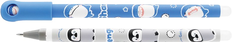 Rollertoll 0,7 mm t&ouml;r&ouml;lhető M&G "iErase" Soft Animals k&eacute;k