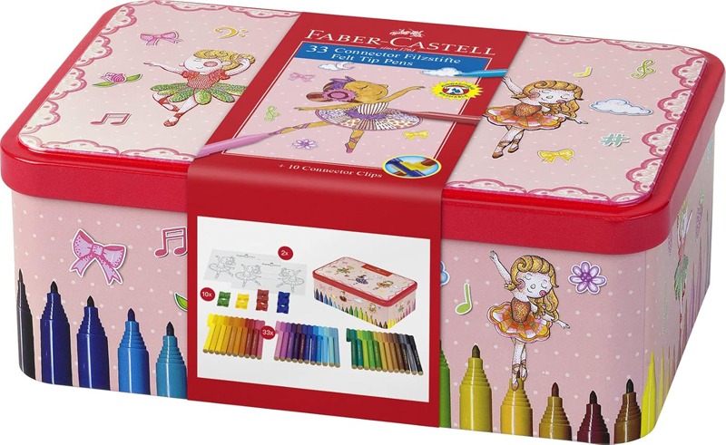 Filctoll készlet 1,5 mm Faber-Castell "Connector" Ballerina 33 szín