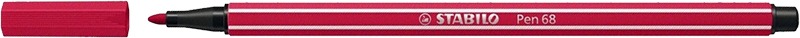 Filctoll 1 mm STABILO Pen 68/50 karmazsin
