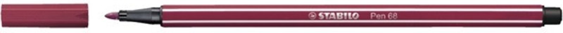 Filctoll 1 mm STABILO Pen 68/19 bordó
