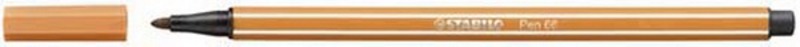 Filctoll 1 mm STABILO Pen 68/89 világosbarna
