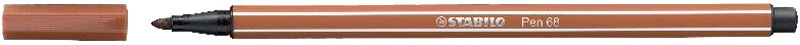 Filctoll 1 mm STABILO Pen 68/75 sienna