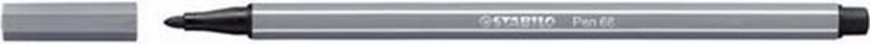Filctoll 1 mm STABILO Pen 68/96 sötétszürke