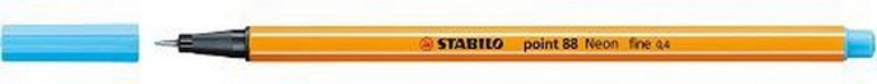 Tűfilc 0,4 mm STABILO Point 88/031 fluo kék