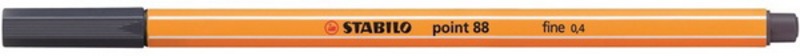 Tűfilc 0,4 mm STABILO Point 88/98 acélkék