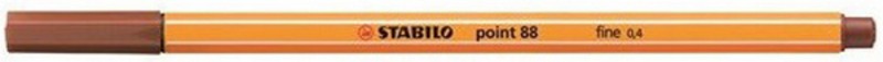 Tűfilc 0,4 mm STABILO Point 88/38 középbarna