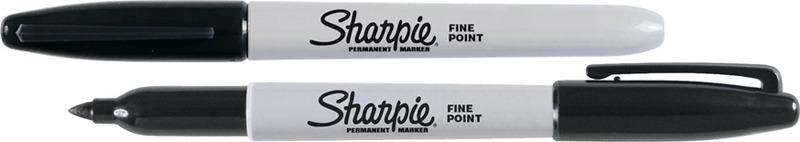 Alkoholos marker 0,9 mm Sharpie "Fine" fekete