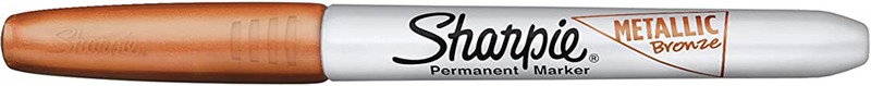 Alkoholos marker 1,0 mm metál Sharpie bronz