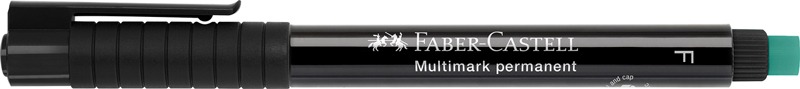 Alkoholos marker 0,6 mm Faber-Castell "Multimark" OHP F fekete