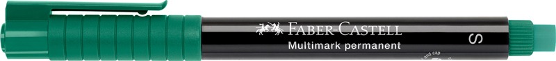 Alkoholos marker 0,4 mm Faber-Castell "Multimark" OHP S zöld
