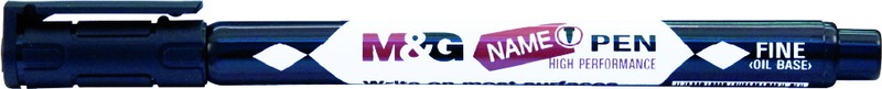 Alkoholos marker 1,5 mm gömb M&G "Name" fekete