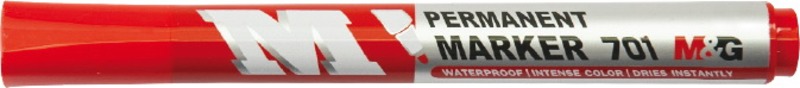 Alkoholos marker 3 mm gömb M&G "Marker" 701 piros