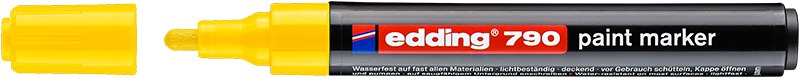 Lakkmarker 2-4 mm Edding 790 sárga