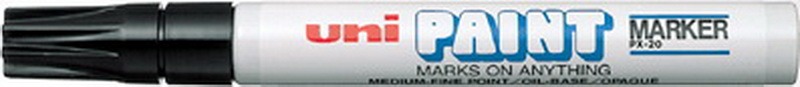 Lakkmarker 2,2-2,8 mm Uni "PX-20" fekete