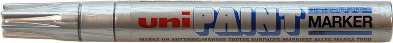 Lakkmarker 2,2-2,8 mm Uni "PX-20" ezüst