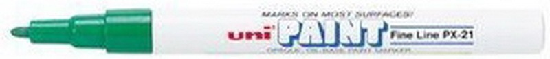 Lakkmarker 0,8-1,2 mm Uni "PX-21" zöld