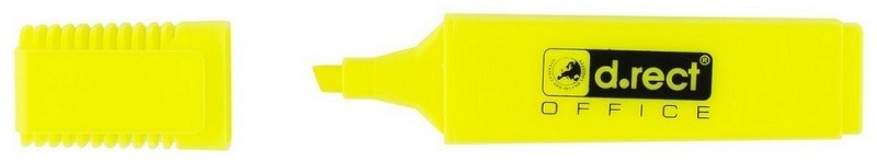 Szövegkiemelő 2-5 mm d.rect 1127 sárga