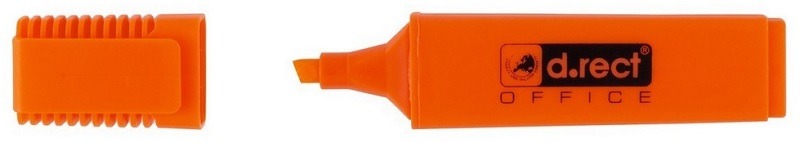 Szövegkiemelő 2-5 mm d.rect 1127 narancs