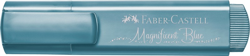 Szövegkiemelő 1-5 mm Faber-Castell "Textliner 46" Metallic kék