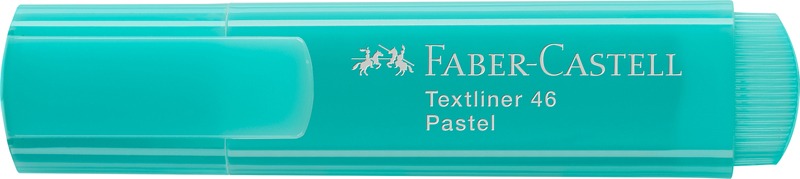 Szövegkiemelő 1-5 mm Faber-Castell "Textliner 46" Pastel türkiz