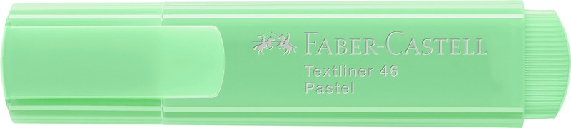 Szövegkiemelő 1-5 mm Faber-Castell "Textliner 46" Pastel világoszöld