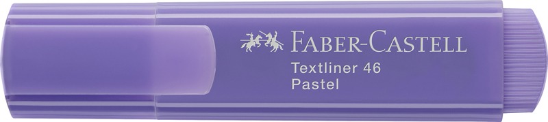 Szövegkiemelő 1-5 mm Faber-Castell "Textliner 46" Pastel lila