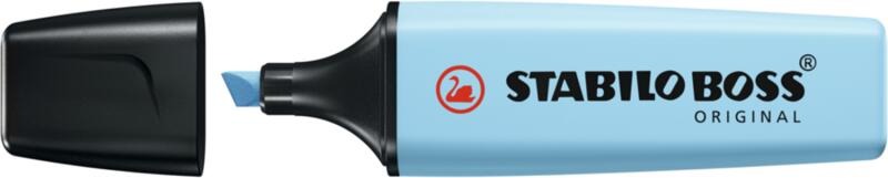 Szövegkiemelő 2-5 mm STABILO "Boss" pasztell élénk kék