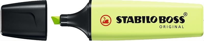 Szövegkiemelő 2-5 mm STABILO "Boss" harmatos lime
