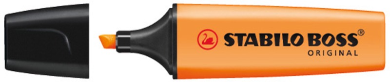 Szövegkiemelő 2-5 mm STABILO "Boss" narancs