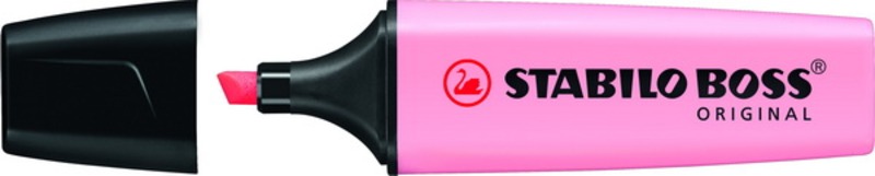 Szövegkiemelő 2-5 mm STABILO "Boss" pasztell pink