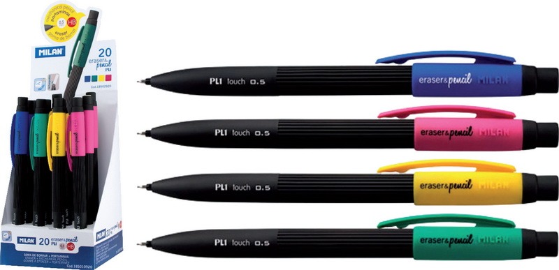 Nyomósirón 0,5 mm HB radíros Milan PL1 "Touch"