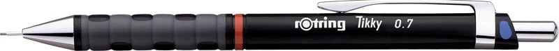 Nyomósirón 0,7 mm Rotring "Tikky" III fekete