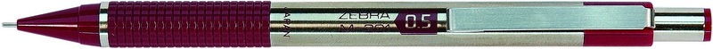 Nyomósirón 0,5 mm rozsdamentes acél ZEBRA M-301 bordó