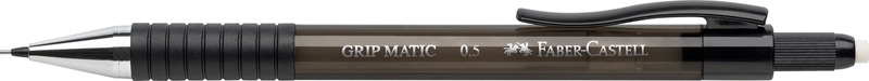 Nyomósirón 0,5 mm Faber-Castell "Grip Matic" 1375 fekete